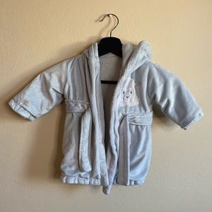 Toddler/Baby blue Sheep robe size 2T